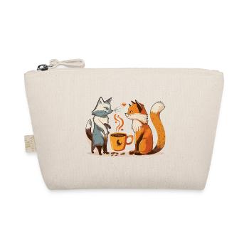 Compagnons de café félin et vulpine - Trousse biologique - nature - Devant