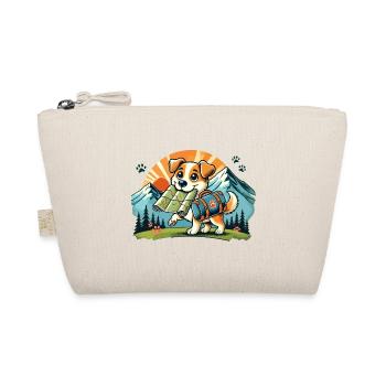 Hiking Dog - Organic Pouch - nature - Front