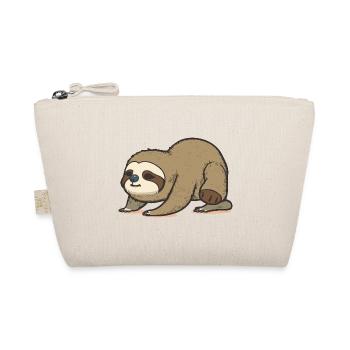 Zen Sloth - Organic Pouch - nature - Front