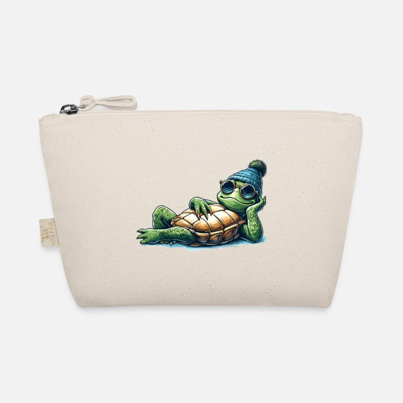 Chill Toad Tortue Cool Chill Cadeau Trousse biologique