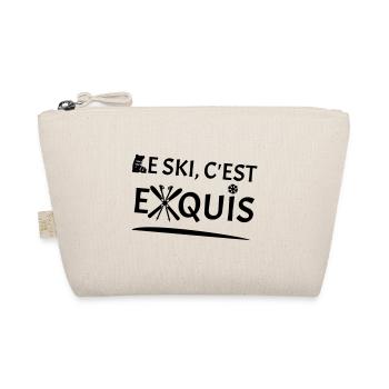 LE SKI, C'EST EXQUIS ! (montagne, hiver)flex - Trousse biologique - nature - Devant