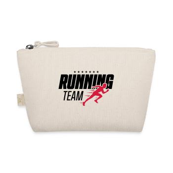 running team running marathon running - Organic Pouch - nature - Front
