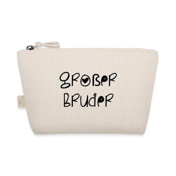 Großer Bruder - Bio-Täschchen - Natur - Vorne