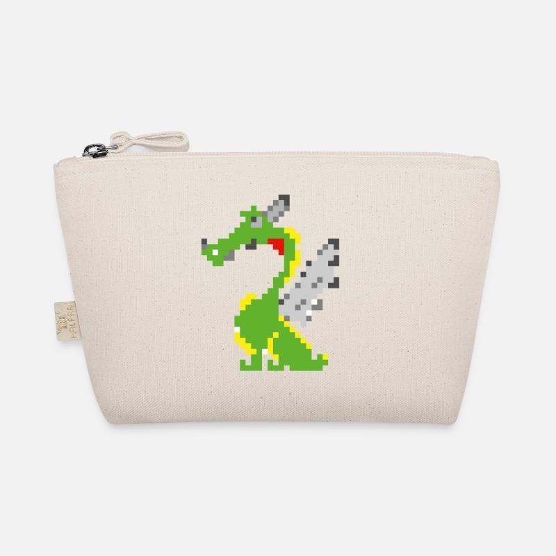 Pixel Drache, Game Design Bio-Täschchen