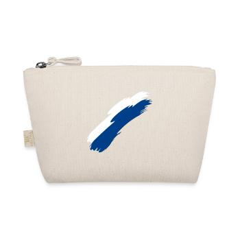 Finland flag colors - Organic Pouch - nature - Front