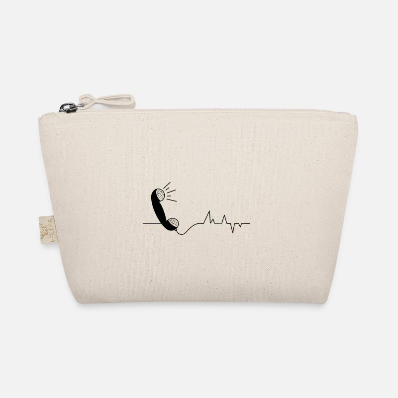 Heartbeat handset Organic Pouch