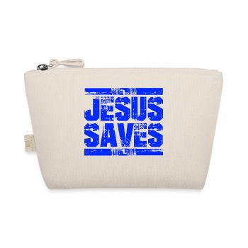 jesus saves - Bio-Täschchen - Natur - Vorne