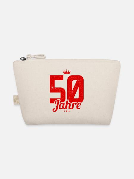 50 Jahre Jubiläum - Bio-Täschchen - Natur