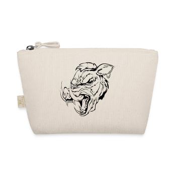 illustration de tête de sanglier - Trousse biologique - nature - Devant