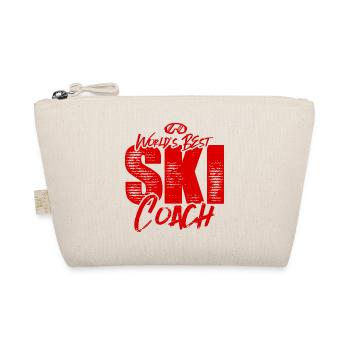 Meilleur entraîneur de ski au monde - Trousse biologique - nature - Devant