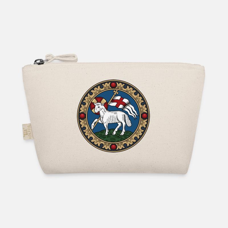 Agnus Dei Lamm Gottes Jesus Osterlamm - Bio-Täschchen - Natur