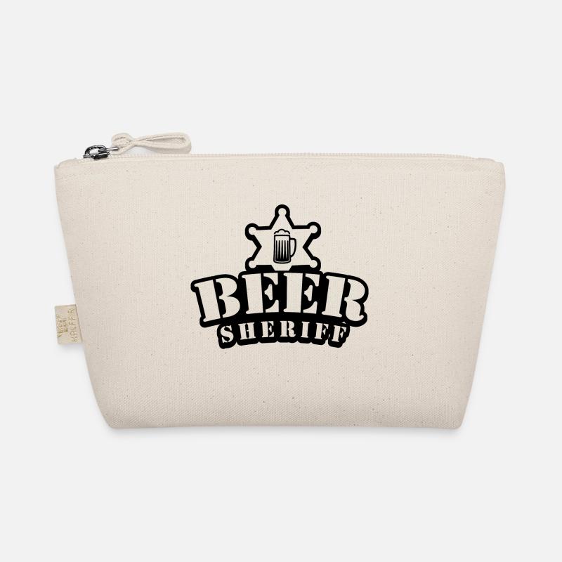 Bier Sheriff Polizei Saufen Bio-Täschchen