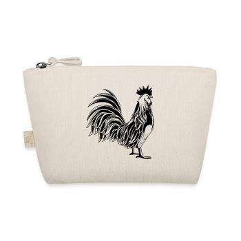 Rooster Gockel animal - Organic Pouch - nature - Front
