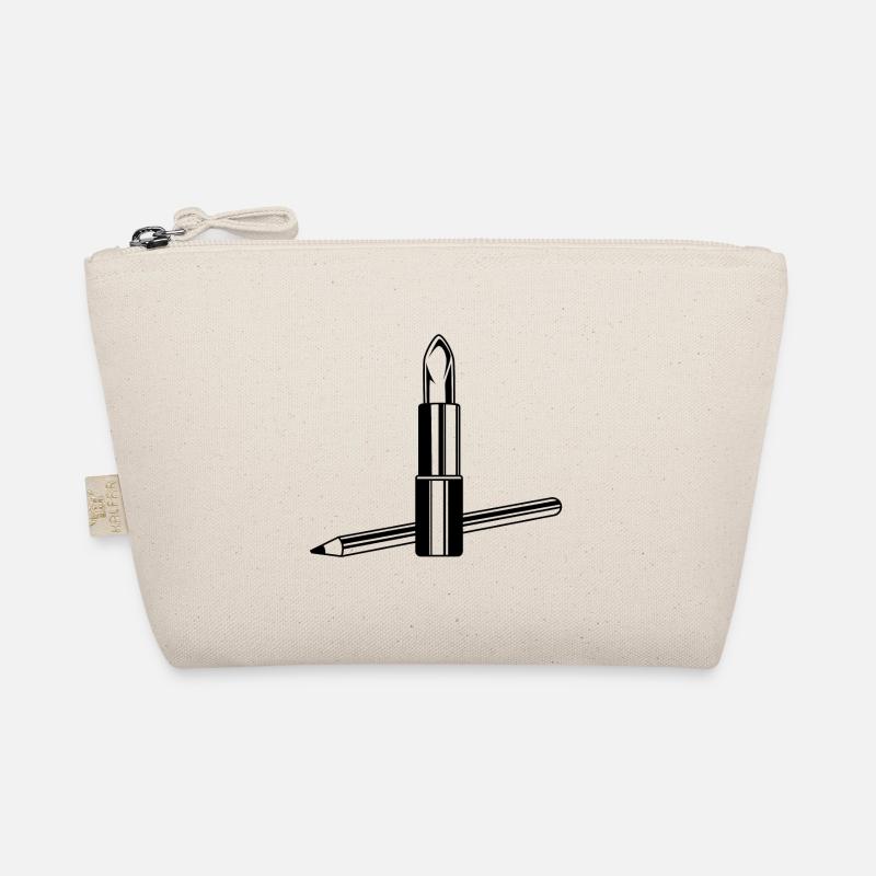 Lippenstift Symbol Make up Bio-Täschchen