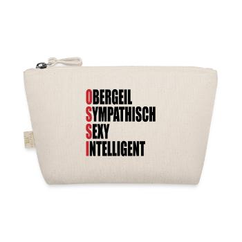Ossi Geschenk DDR Ostdeutschland Generation - Bio-Täschchen - Natur - Vorne