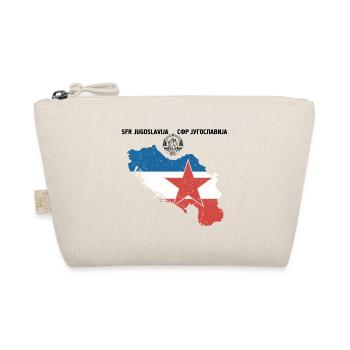 Yugoslavia SFRJ Jugo Kosovo Geschenk Tito - Bio-Täschchen - Natur - Vorne