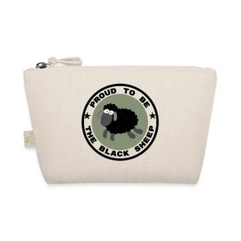 PROUD TO BE THE BLACK SHEEP - Organic Pouch - nature - Front