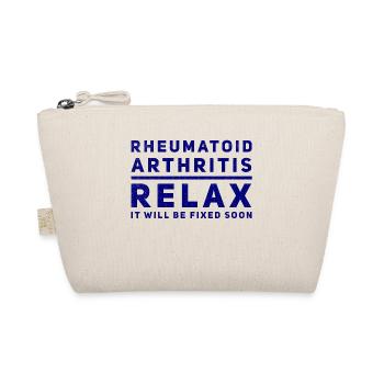 Funny doctors saying arthritis gift - Organic Pouch - nature - Front