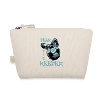 Fear The Keeper Football Goalkeeper Goalkeeper Goalkeeper - Organic Pouch - nature - Front