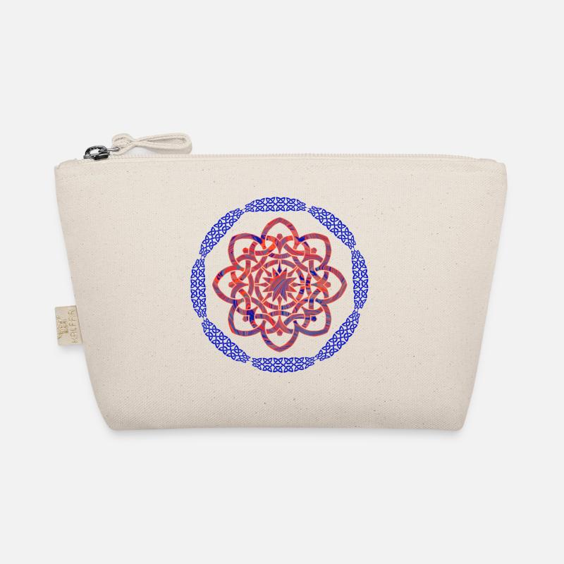 Celtic knot 19 E 263 - Organic Pouch - nature