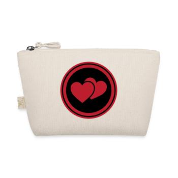 Symbole du cœur Amour Cœur - Trousse biologique - nature - Devant