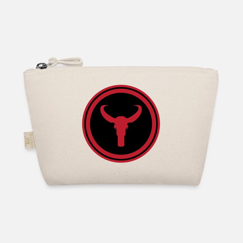 Bull skeleton Organic Pouch