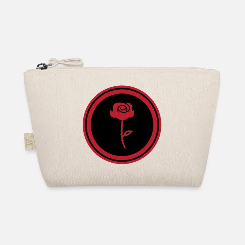 Rose Symbol Organic Pouch