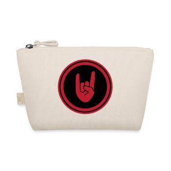 Party Hand Symbol - Organic Pouch - nature - Front