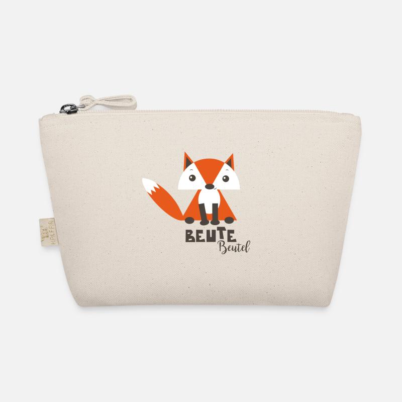 Fuchs Beute Beutel - Bio-Täschchen - Natur