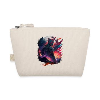 Apocalypse Ninja Warrior | AI generated Art - Organic Pouch - nature - Front