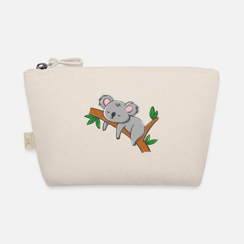 Koala bear Koala sleeping. Great for sleeping. Organic Pouch