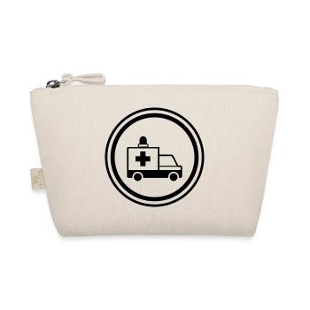 Krankenwagen Ambulance - Organic Pouch - nature - Front