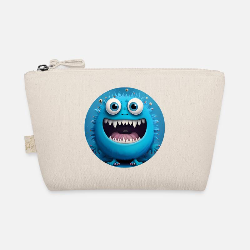 Cute Monster Organic Pouch