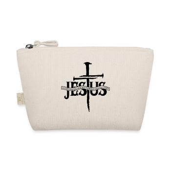 Jesus Christus von Nazareth Glaube Bibel Jesus - Bio-Täschchen - Natur - Vorne