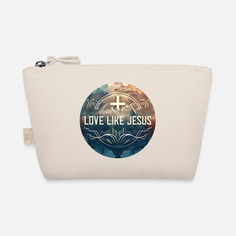 Jesus Christus von Nazareth Glaube Bibel Jesus - Bio-Täschchen - Natur