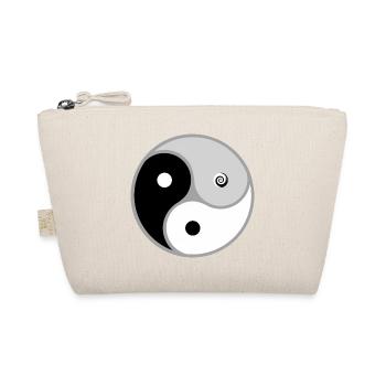 Dreifaches Yin Yang, Gankyil, Tao, Zen Buddhismus - Bio-Täschchen - Natur - Vorne