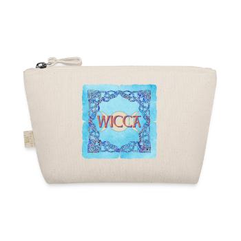 Celtic frame Wicca E 238 - Organic Pouch - nature - Front