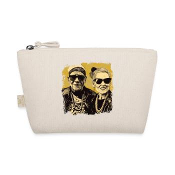 Couple de punker bestager cool avec des lunettes de soleil - Trousse biologique - nature - Devant