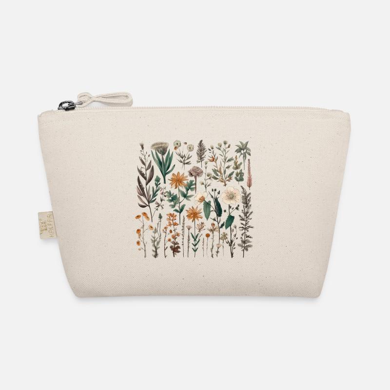 Wunderschönes Boho Blumen Herbarium Bouquet Bio-Täschchen