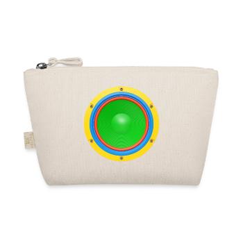 Bunter Lautsprecher 3D - Bio-Täschchen - Natur - Vorne