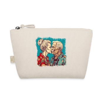 Embrasser le meilleur couple Ager avec des chemises hawaïennes - Trousse biologique - nature - Devant