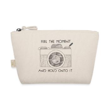 Feel the moment - Organic Pouch - nature - Front