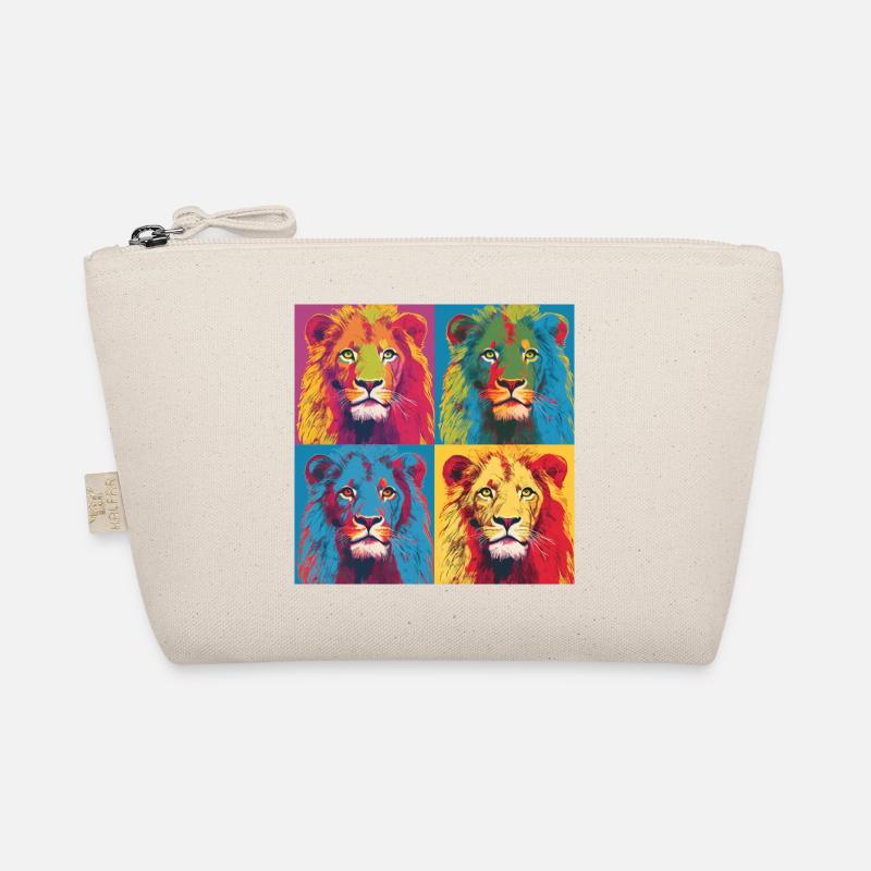 LION POP ART Organic Pouch