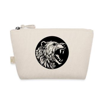 Grizzly Bär - Bio-Täschchen - Natur - Vorne