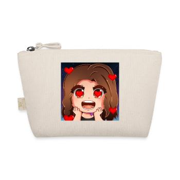 Sarahs Asmr House Merch heart Emoji - Bio-Täschchen - Natur - Vorne