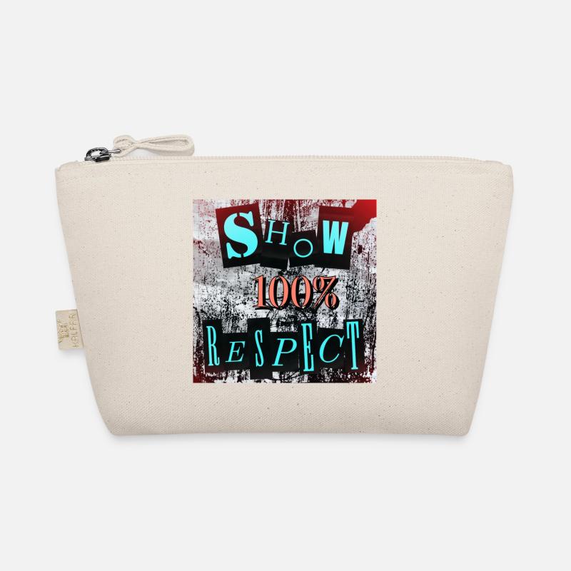 Zeigen Sie 100% Respekt Bio-Täschchen