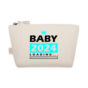 Baby 2024 Loading - Bio-Täschchen - Natur - Vorne
