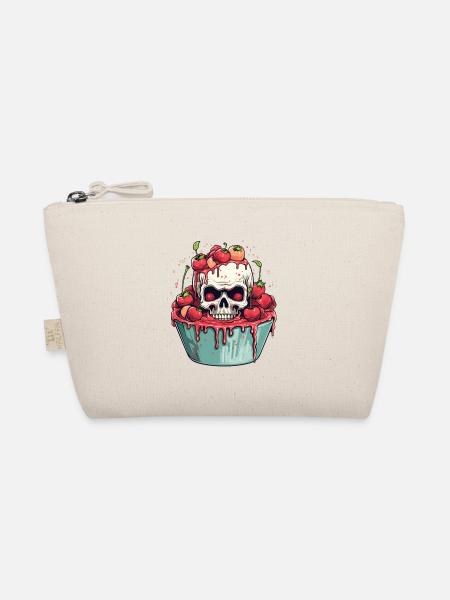 Tarte aux cerises d’horreur effrayante - Joyeux Halloween - Trousse biologique - nature - Devant