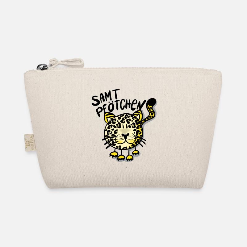 Leopard Samtpfötchen Bio-Täschchen
