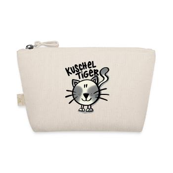 Katze Kuscheltiger - Bio-Täschchen - Natur - Vorne